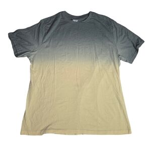 True Craft Womens Ombre Short Sleeve Tee